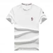 moncler tee shirt m-3xl pas cher rooster pattern white